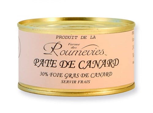 Paté de canard 270 g 30 % de foie gras entier
