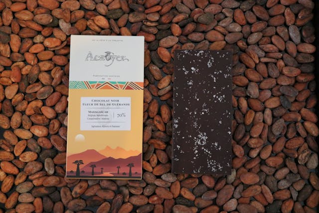 Chocolat noir -  Sel de Guérande - 70% - Madagascar