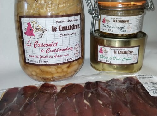 Lot découverte de gésiers, foie gras, charcuterie et cassoulet - 3,5kg   Choisir une quantité  3.5 kg 